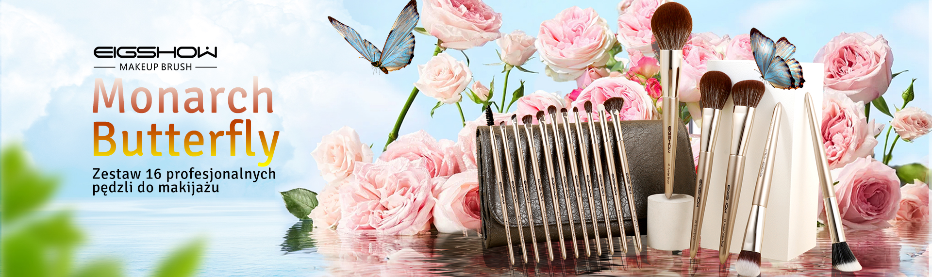 Nowość zestaw pędzli Monarch Butterfly