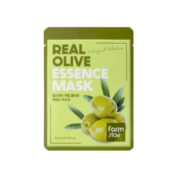Farmstay Real Olive Essence Mask, odżywcza maska dla suchej skóry, 23 ml