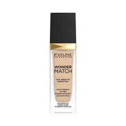 EVELINE WONDER MATCH Luksusowy podkład do twarzy dopasowujący się 10 LIGHT VANILLA 30ml