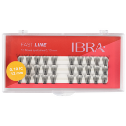 Kępki rzęs Fast Line 12mm IBRA Makeup