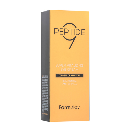 Farmstay Peptide9 Super Vitaliznig Eye Cream, Anti-aging krem pod oczy, 50 ml