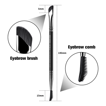 Eigshow Beauty Pędzel do brwi Duo D109