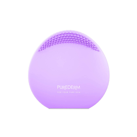 Silikonowa szczoteczka PUREDERM LAWENDA do oczyszczania twarzy, 1 szt.