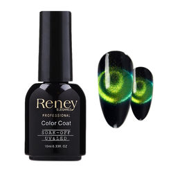 Reney Cat Eye Kocie oko 9D Magic Space Electric Lemon 12 10ml