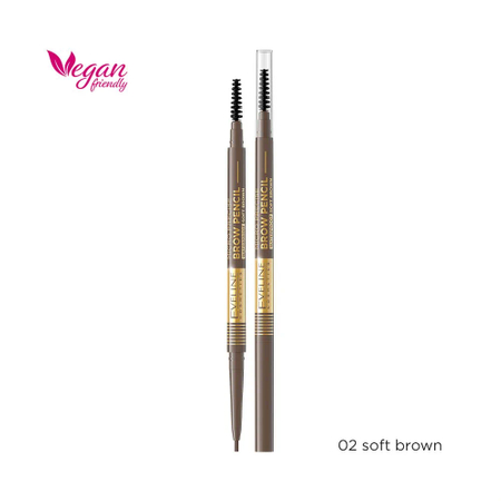 Eveline Micro Precise Brown Pencil Ultraprecyzyjna kredka do brwi