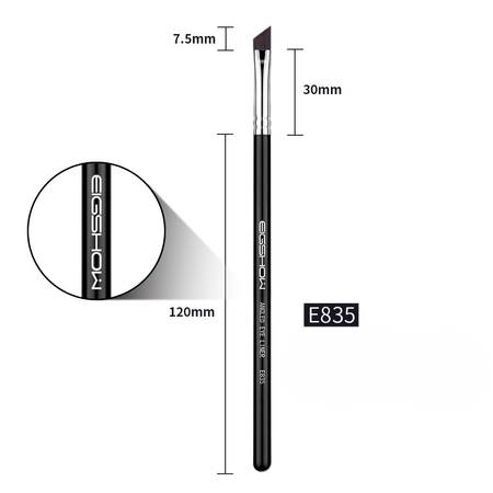 Eigshow Beauty E835 Angled Eyeliner skośny pędzel do brwi i kresek