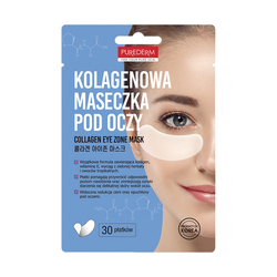 PUREDERM Kolagenowe płatki pod oczy niwelujące sińce 30 szt