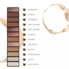 Eveline Charming Mocha Paleta 12 cieni do powiek 12g