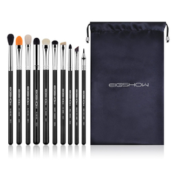 Eigshow Zestaw 10 pędzli Eye Brush Kit Bright Silver