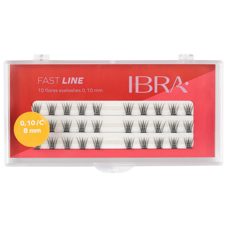 Kępki rzęs Fast Line 8mm IBRA Makeup