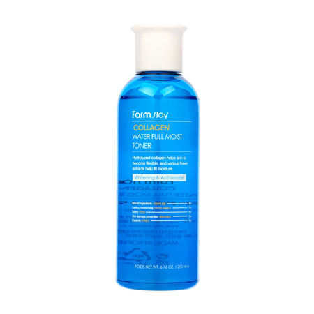 Farmstay Collagen Nawadniający toner do twarzy z kolagenem, 500 ml