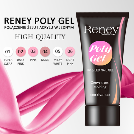 Reney Polygel Acrylgel Milky White 05 30ml