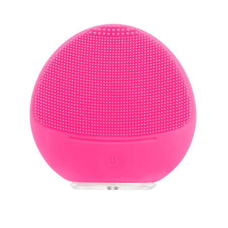 Silikonowa szczoteczka PUREDERM Pnk do oczyszczania twarzy, 1 szt.