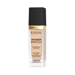 EVELINE WONDER MATCH Luksusowy podkład do twarzy dopasowujący się 11 ALMOND 30ml