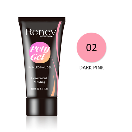 Reney Polygel Acrylgel Dark Pink 02 30ml