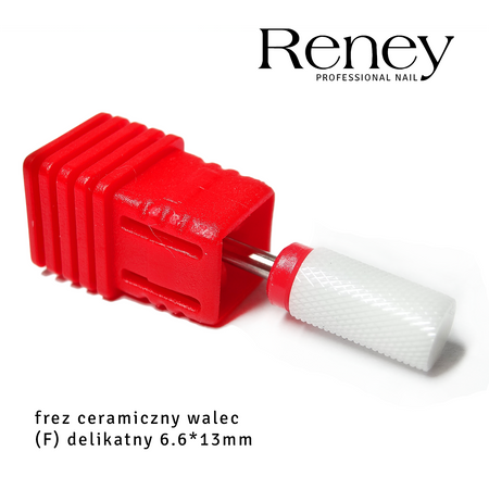 Reney Frez ceramiczny Walec czerwony FCR-A3T-F