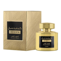 Lattafa Confidential Private Gold woda perfumowana U 100ml