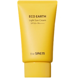 The Saem Eco Earth krem przeciwsłoneczny do twarzy z SPF50+ 50 ml