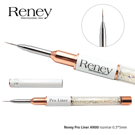 Reney Pro Liner AN00 0.3*5mm pędzelek do zdobień