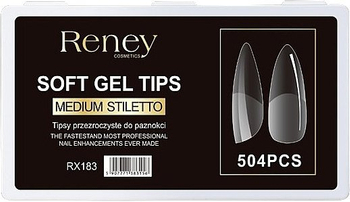 Formy przezroczyste do paznokci Reney RX-183 504 szt