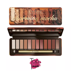 Eveline Charming Mocha Paleta 12 cieni do powiek 12g