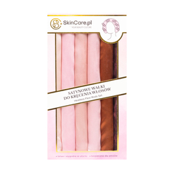 Skincare Satynowe wałki do kręcenia włosów 6 szt.