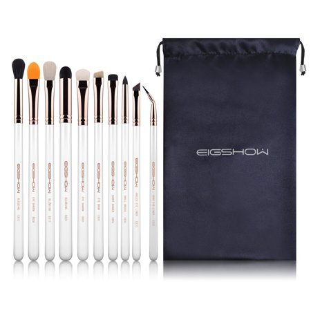 Eigshow Zestaw 10 pędzli Eye Brush Kit Rose Gold