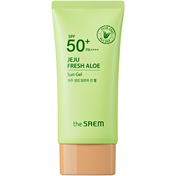 The Saem Jeju Fresh Aloe  krem do twarzy z filtrem SPF50+ 50g